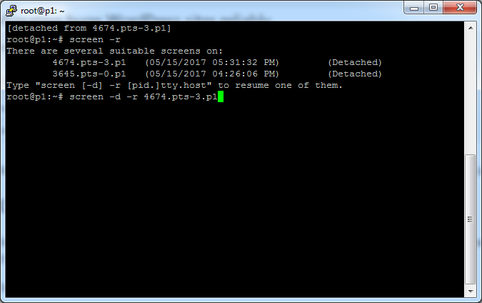 root image